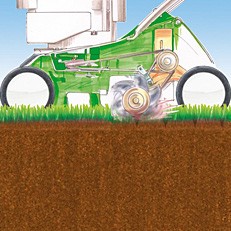 Аэратор (вертикуттер) электрический  VIKING LE 240