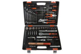 Набор инструментов Вихрь, 1/2" , 1/4" , CrV, в кейсе 76 предм