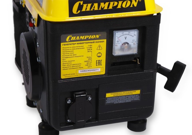 Электростанция инверторная Champion IGG1001
