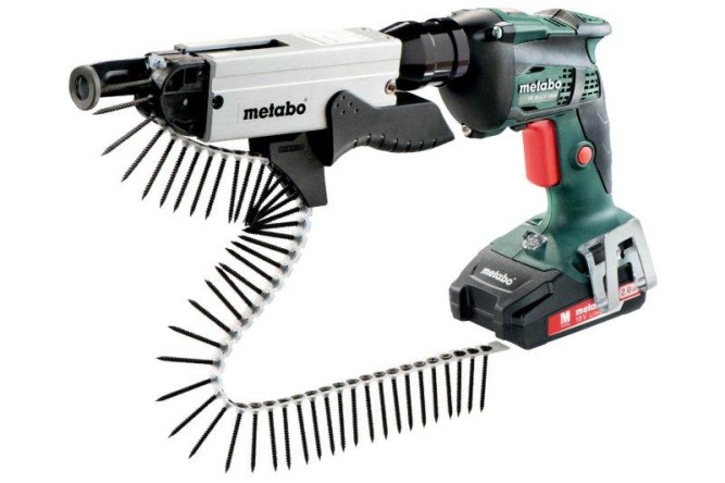 Аккумуляторный шуроповерт для гипсокартона Metabo SE 18 LTX 6000 + SM 5-55 620049510