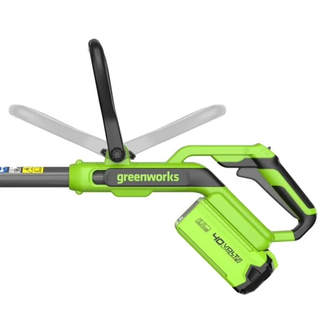 Триммер аккумуляторный Greenworks G40LT331, 40V, 33 см, с 1хАКБ 2Ач и ЗУ