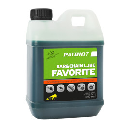Масло цепное PATRIOT FAVORITE BAR&amp;CHAIN LUBE 1,892л.