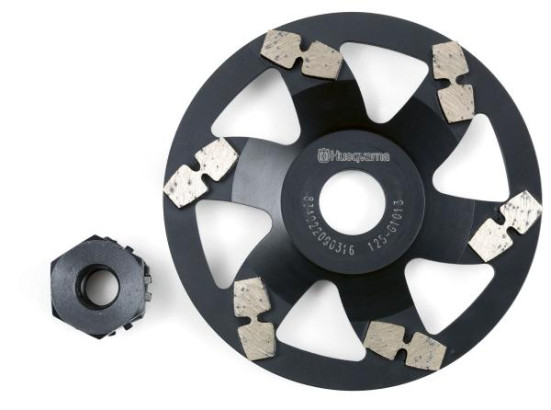 Алмазная чашка для УШМ 125х22,2/М14 грубая шлифовка зерно 20 HUSQVARNA G1013 5430934-68 (М300 и выше)