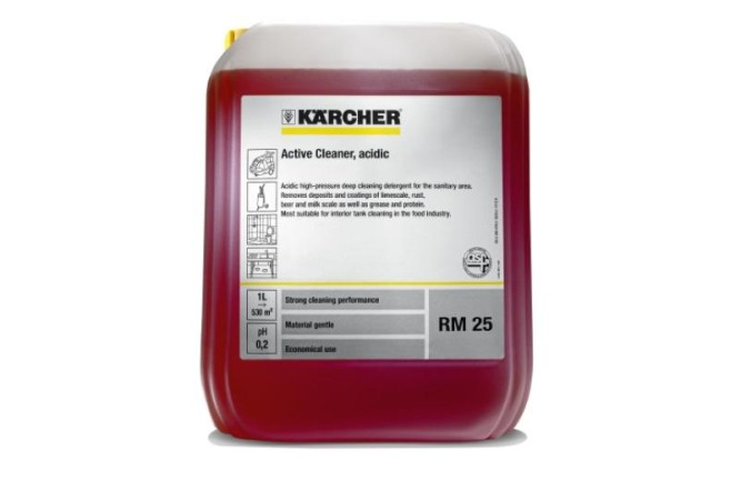 Профессиональное средство RM 25 кислотное для санитарных помещений, 10л Karcher 6.295-113.0