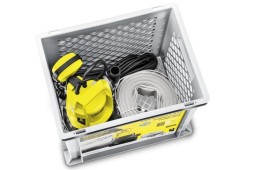 Насос дренажный для грязной воды Karcher SP 5 Dirt + шланг 1 1/4&amp;quot; 10м + хомут из нержавейки (комплект Karcher SP Box)  1.645-507.0