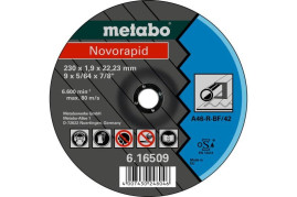 Отрезной круг Metabo 230х1,9х22,23мм Novorapid А 46-R изогнутый  616509000