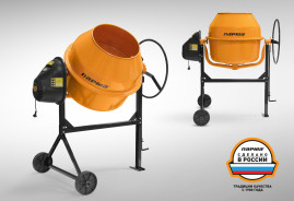 Бетоносмеситель электрический Парма Б-181Э 