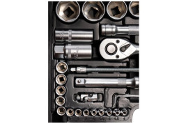 Набор инструментов Вихрь, 1/2" , 1/4" , CrV, в кейсе 94 предм