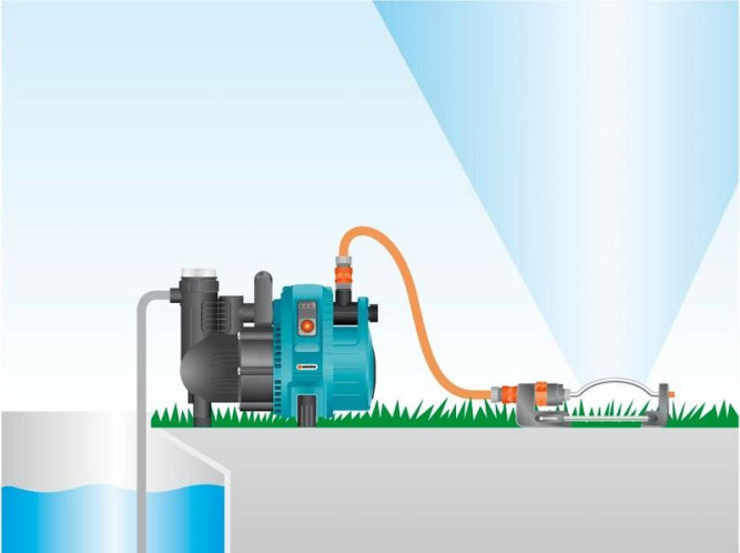 Насос садовый GARDENA 5000/5 Comfort 01734 в Екатеринбурге