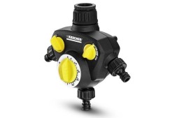 Таймер для полива WT 2 + распределитель 3-х канальный G1 с переходником G3/4 Karcher 2.645-209.0