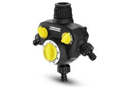 Таймер для полива WT 2 + распределитель 3-х канальный G1 с переходником G3/4 Karcher 2.645-209.0