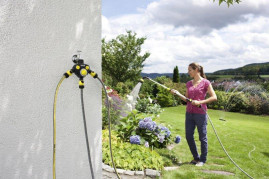 Таймер для полива WT 2 + распределитель 3-х канальный G1 с переходником G3/4 Karcher 2.645-209.0