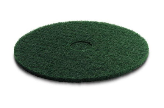 Пад 356мм средне жесткий зеленый для стойких загрязнений уп-5шт D65 Karcher  6.369-002.0