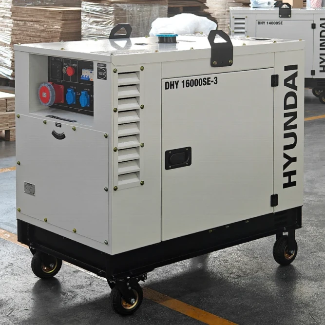 Генератор дизельный HYUNDAI DHY 16000SE-3