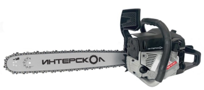 Пила цепная бензиномоторная Интерскол ПЦБ-18-58Л