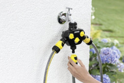 Распределитель 3-х канальный G1 с переходником G3/4 Karcher 2.645-200.0