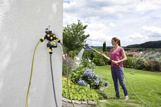 Распределитель 3-х канальный G1 с переходником G3/4 Karcher 2.645-200.0