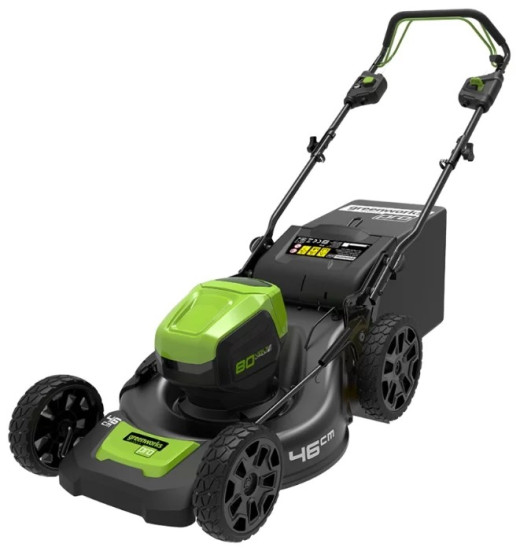 Газонокосилка GreenWorks 80V Pro 46 см бесщёточная