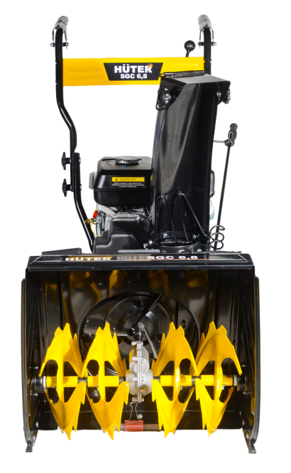 Снегоуборщик бензиновый Huter SGC 6.8, 8 л. с.
