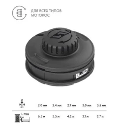 Триммерная головка VILLARTEC A-Cut 109