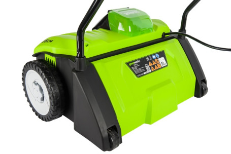 Аэратор аккумуляторный Greenworks , 40V, без АКБ и ЗУ