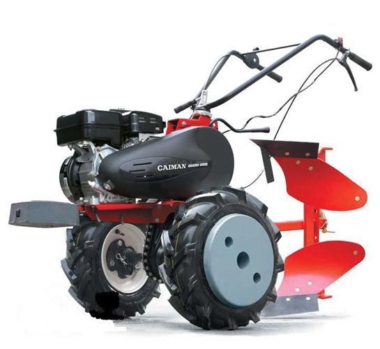 Мотокультиватор Caiman Quatro Junior 60S TWK+ с пневмоколесами