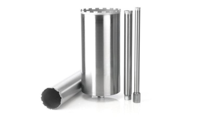 Алмазная коронка 141мм HUSQVARNA D1210 хвостовик 1/2&amp;quot; 350мм 5739484-01