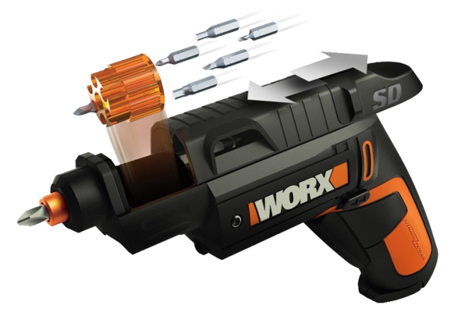Шуруповерт - револьвер Worx SD (WX254.4)