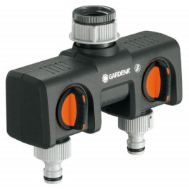 3/4"-1" Распределитель 2-х канальный GARDENA 08193-20.000.00