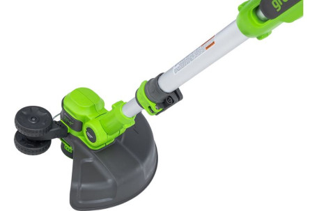 Триммер аккумуляторный Greenworks Арт. 2110407UA, 24 V, 30,5 см,  с 1хАКБ 2Ач и ЗУ