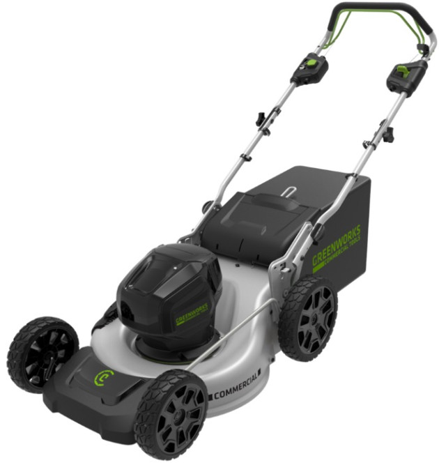 Газонокосилка самоходная аккумуляторная Greenworks 82V (46 см) бесщеточная 5 А.ч. АКБ и ЗУ