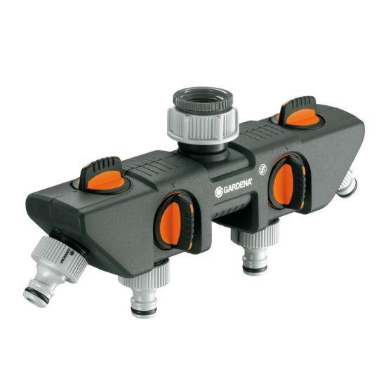 3/4&amp;quot;-1&amp;quot; Распределитель 4-х канальный GARDENA 08194-20.000.00 в Екатеринбурге