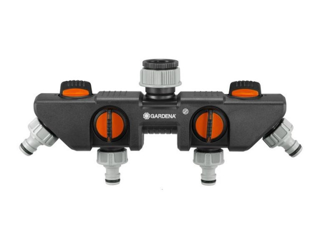 3/4&amp;quot;-1&amp;quot; Распределитель 4-х канальный GARDENA 08194-20.000.00 в Екатеринбурге