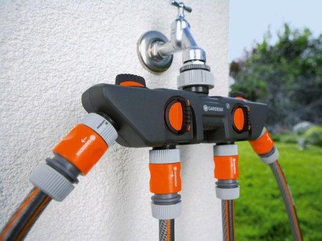 3/4"-1" Распределитель 4-х канальный GARDENA 08194-20.000.00