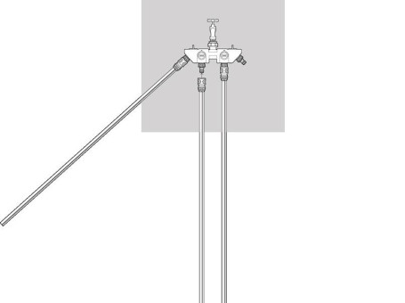 3/4"-1" Распределитель 4-х канальный GARDENA 08194-20.000.00
