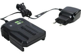 Триммер аккумуляторный Greenworks Арт. 2110407UB, 24V, 30,5 см,  с 1хАКБ 4Ач и ЗУ