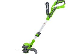 Триммер аккумуляторный Greenworks Арт. 2110407UB, 24V, 30,5 см,  с 1хАКБ 4Ач и ЗУ