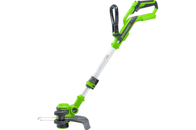 Триммер аккумуляторный Greenworks Арт. 2110407UB, 24V, 30,5 см,  с 1хАКБ 4Ач и ЗУ
