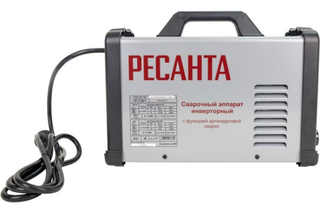 Сварочный аппарат инверторный Ресанта САИ-200АД (АС/DC)