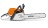 Бензопила STIHL MS 362 16&amp;quot; 11402000003z