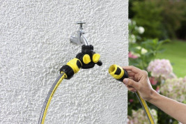 Распределитель 2-х канальный G3/4 с переходником G1/2 Karcher 2.645-199.0