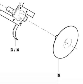 Защитный диск VH 400-660 VIKING 62277403900