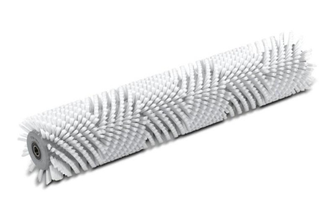 Цилиндрическая щетка_1118мм очень мягкая белая для полировки Karcher 6.906-855.0