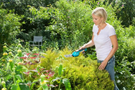 Аккумуляторные ножницы для газонов и кустарников GARDENA AccuCut 09851