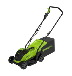 Газонокосилка аккумуляторная Greenworks Арт. 2516107,  24V, 33 см, бесщеточная, без АКБ и ЗУ
