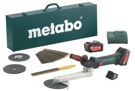 Аккумуляторный шлифователь угловых сварных швов Metabo KNS 18 LTX 150 600191880