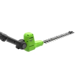 Кусторез штанговый аккумуляторный Greenworks G40PH511, 40V, 51см, без АКБ и ЗУ
