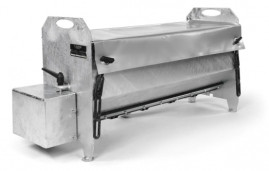 Электрический разбрасыватель 70 литров к райдеру Husqvarna P 525