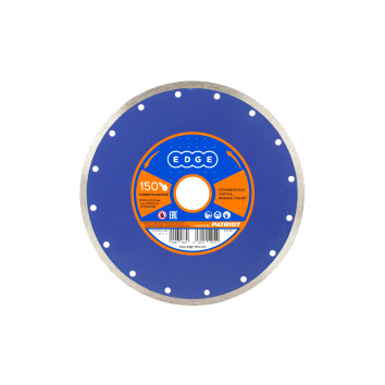 Диск EDGE by PATRIOT алмазный сплошной 150х22,23 универсальный