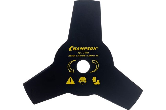 Нож для жесткой травы Champion 3/255/25,4 (тип А) (125R,235R,FS80,85,100,120,FR85,350,450)